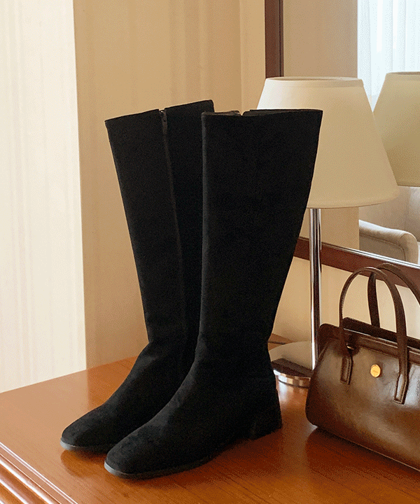 [5cm][스웨이드/가죽][모델소장] barnet boots - 3color